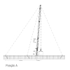 Civitella 51.M10.A2 Mastro para montagem em aço (comprimentos de 7, 8 e 9 m) Image
