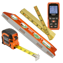Níveis e ferramentas de medição